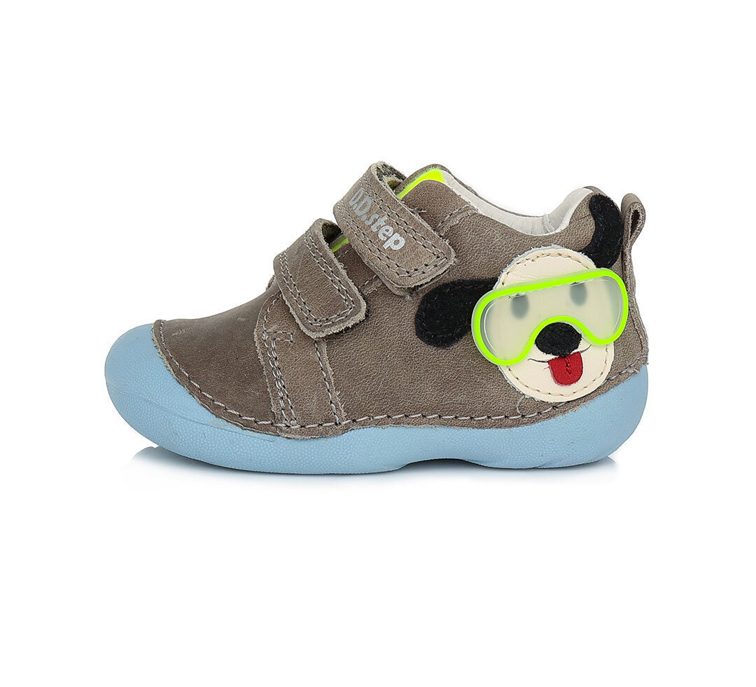 Laste poolsaapad D.D.Step, nahast, S015-412B, Grey hind ja info | Laste saapad | kaup24.ee