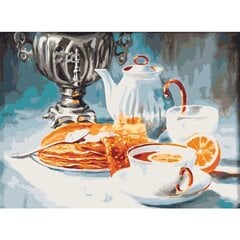 Набор для рисования по номерам Утро у бабушки 40x50 цена и информация | Картины, живопись | kaup24.ee