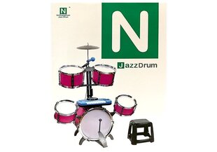 Laste trummid klaveri ja mikrofoniga, roosa hind ja info | Jazz Drum Lapsed ja imikud | kaup24.ee