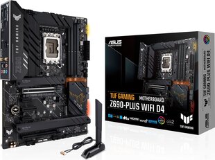 Põhiplaat|ASUS|Intel Z690 Express|LGA1700|ATX|Mälu DDR4|Mälupesad 4|2xPCI-Express 3.0 1x|2xPCI-Express 3.0 4x|1xPCI-Express 5.0 16x|4xM.2|1xHDMI|1xDis hind ja info | Emaplaadid | kaup24.ee