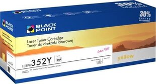 Toner cartridge Black Point LCBPH352Y | yellow | 1350 pp. | HP CF352A цена и информация | Картридж Actis KH-653CR | kaup24.ee
