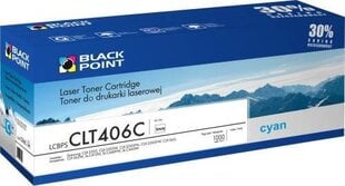 Toner cartridge Black Point LCBPSCLT406C | cyan | 1000 pp. | Samsung CLT-C406S hind ja info | Laserprinteri toonerid | kaup24.ee
