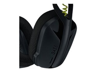 Logitech G435 Lightspeed Wireless Black цена и информация | Беспроводные наушники | kaup24.ee