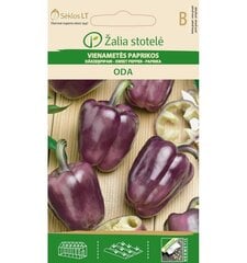 Paprika Oda hind ja info | Köögivilja-, marjaseemned | kaup24.ee