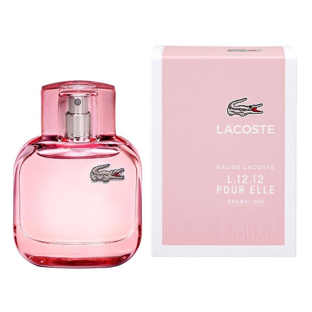 Naiste parfüüm Lacoste L.12.12 Sparkling (90 ml) hind ja info | Naiste parfüümid | kaup24.ee