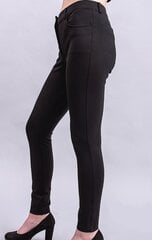Черные повседневные брюки цена и информация | Штаны женские | kaup24.ee