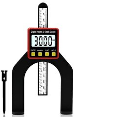Digitaalne sügavus- ja kõrgusmõõtur – nihik цена и информация | Механические инструменты | kaup24.ee