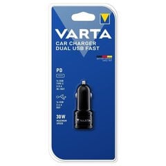 VARTA autolaadija 30W, USB, USB-C hind ja info | Varta Mobiiltelefonid, foto-, videokaamerad | kaup24.ee