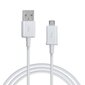 Andmete ja laadimise kaabel Samsung ECB-DU4EWE Universaalne Micro USB 2.0 1.5m, valge (OEM) hind ja info | Mobiiltelefonide kaablid | kaup24.ee