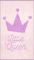 Rätik "Little queen", 70 x 130 cm hind ja info | Rätikud, saunalinad | kaup24.ee
