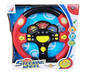 Интерактивный игрушечный руль со звуками и подсветкой цена и информация | Развивающие игрушки и игры | kaup24.ee
