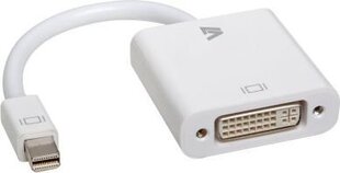 V7 CBL-MD1WHT-5E, DisplayPort Mini, 0.15 m цена и информация | Кабели и провода | kaup24.ee