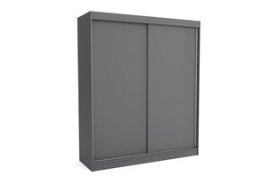 Шкаф NORE Emily 180, темно-серый цена и информация | Шкафы | kaup24.ee