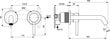 Valamusegisti Ideal Standard Ceraline, tila 180 mm universaalse põhikomplektiga, kroom A6938AA, A1313NU цена и информация | Vannitoa segistid | kaup24.ee