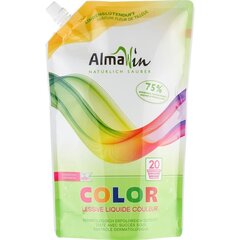 Жидкий стиральный порошок для цветного белья AlmaWin, 1,5 л цена и информация | Средства для стирки | kaup24.ee