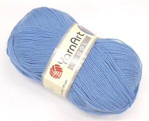Kudumislõng YarnArt Wool, värvus sinine 9638 hind ja info | Kudumistarvikud | kaup24.ee
