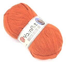 Kudumislõng YarnArt Wool, värvus oranž 3027O hind ja info | Kudumistarvikud | kaup24.ee