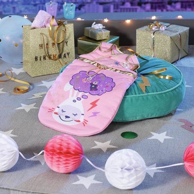 Roosa nuku magamiskott Baby Born hind ja info | Tüdrukute mänguasjad | kaup24.ee