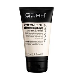 Маска для волос Gosh Coconut Oil, 150 мл цена и информация | Бальзамы, кондиционеры | kaup24.ee