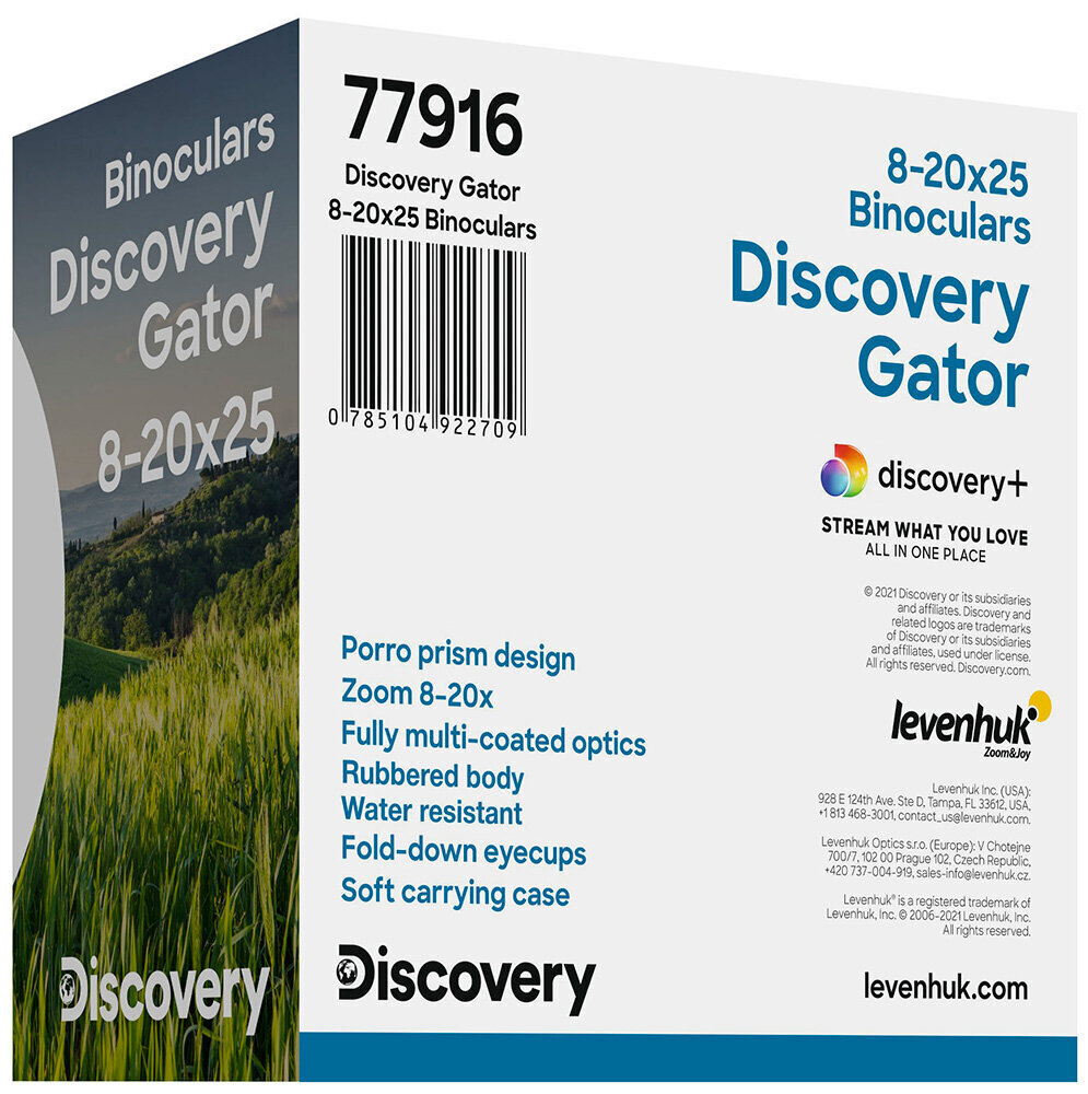 Binokkel Discovery Gator 8–20x25 цена и информация | Binoklid | kaup24.ee