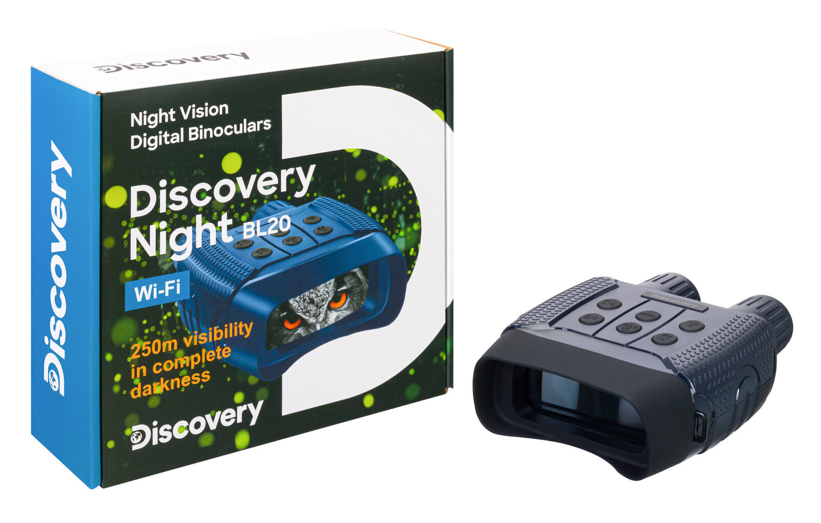 Digitaalne öövaatlusbinoklid statiiviga Discovery Night BL20 hind ja info | Binoklid | kaup24.ee