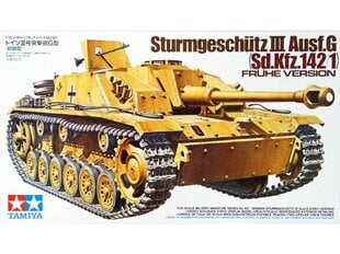 Tamiya - Sturmgeschütz III Ausf.G (Sd.Kfz.142/1) Frühe Version, 1/35, 35197 hind ja info | Klotsid ja konstruktorid | kaup24.ee