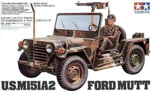 Сборная пластиковая модель Tamiya - US M151A2 Ford Mutt, 1/35, 35123 цена и информация | Конструкторы и кубики | kaup24.ee