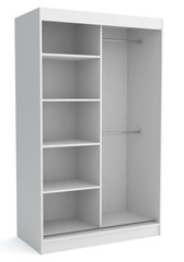 Шкаф NORE Windsor1 100, белый цена и информация | Шкафы | kaup24.ee
