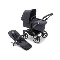 Bugaboo Donkey 5 Mono универсальная коляска, Graphite/Stormy Blue-Stormy Blue цена и информация | Коляски | kaup24.ee