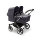 Bugaboo Donkey 5 Mono universaalne lapsevanker, Graphite/Stormy Blue-Stormy Blue цена и информация | Vankrid, jalutuskärud | kaup24.ee