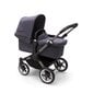 Bugaboo Donkey 5 Mono universaalne lapsevanker, Graphite/Stormy Blue-Stormy Blue цена и информация | Vankrid, jalutuskärud | kaup24.ee