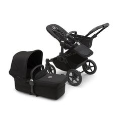 Bugaboo Donkey 5 Mono universaalne lapsevanker, Black/Midnight Black-Midnight Black hind ja info | Vankrid, jalutuskärud | kaup24.ee