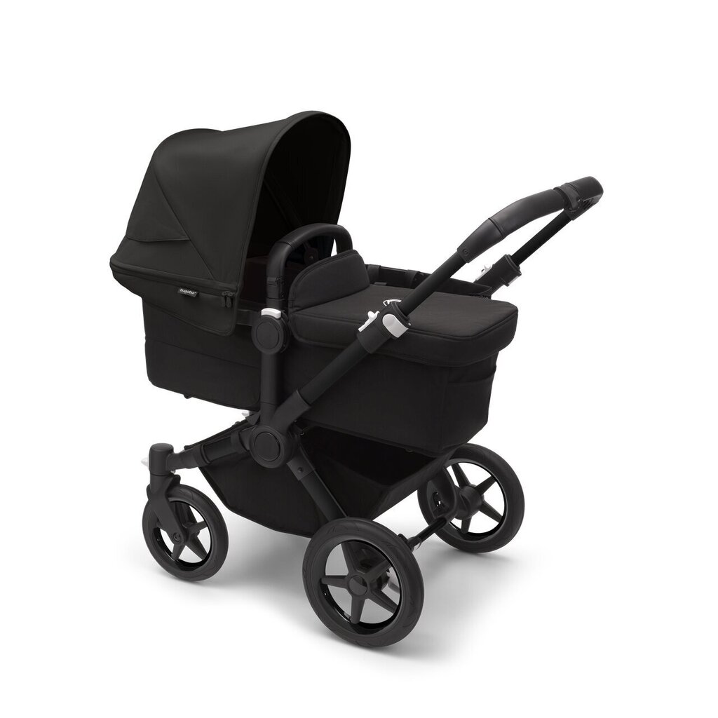 Bugaboo Donkey 5 Mono universaalne lapsevanker, Black/Midnight Black-Midnight Black hind ja info | Vankrid, jalutuskärud | kaup24.ee