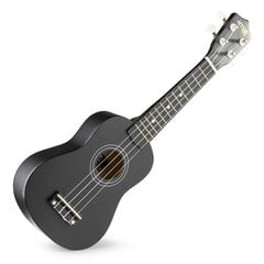 MAX UKEY Ukulele komplekt sopran 21" must hind ja info | Max Muusikainstrumendid ja tarvikud | kaup24.ee