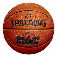 Баскетбольный мяч Spalding Slam Dunk  5 Темно-оранжевый цена и информация | Баскетбольные мячи | kaup24.ee