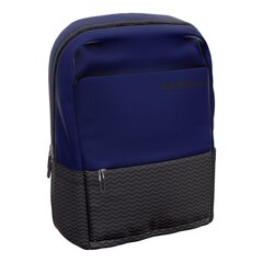 Seljakott CityLine®, 19L, sinine-hall, USB port цена и информация | Школьные рюкзаки, спортивные сумки | kaup24.ee