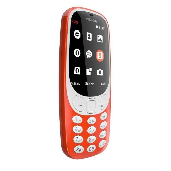 Nokia 3310 (2017) Dual SIM Warm Red цена и информация | Telefonid | kaup24.ee