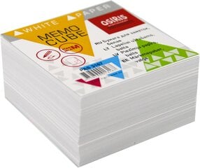 Märkmepaber 8,5x8,5 valge OSRIS, 500 lehte hind ja info | Kirjatarbed | kaup24.ee