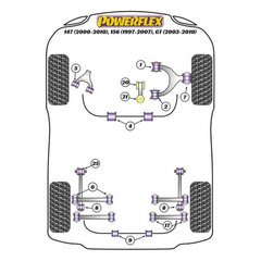 Silentblock Powerflex PFF1-815 hind ja info | Lisaseadmed | kaup24.ee