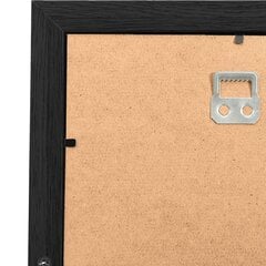 vidaXL kollaaž-pildiraam 10-osaline, 13 x 18 cm, must MDF цена и информация | Рамки, фотоальбомы | kaup24.ee