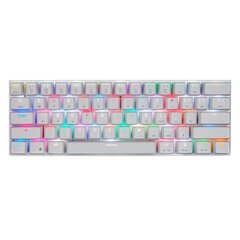 Wireless mechanical gaming keyboard Motospeed CK62 Bluetooth (white) hind ja info | Klaviatuurid | kaup24.ee