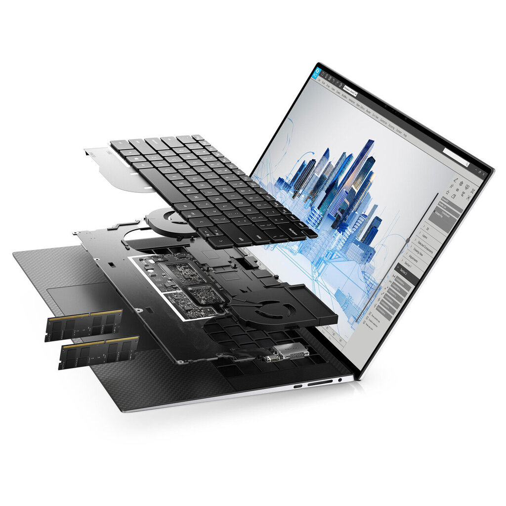 Dell Precision 5560 FHD+ i5 Intel 16GB 1TB W10Pro hind ja info | Sülearvutid | kaup24.ee
