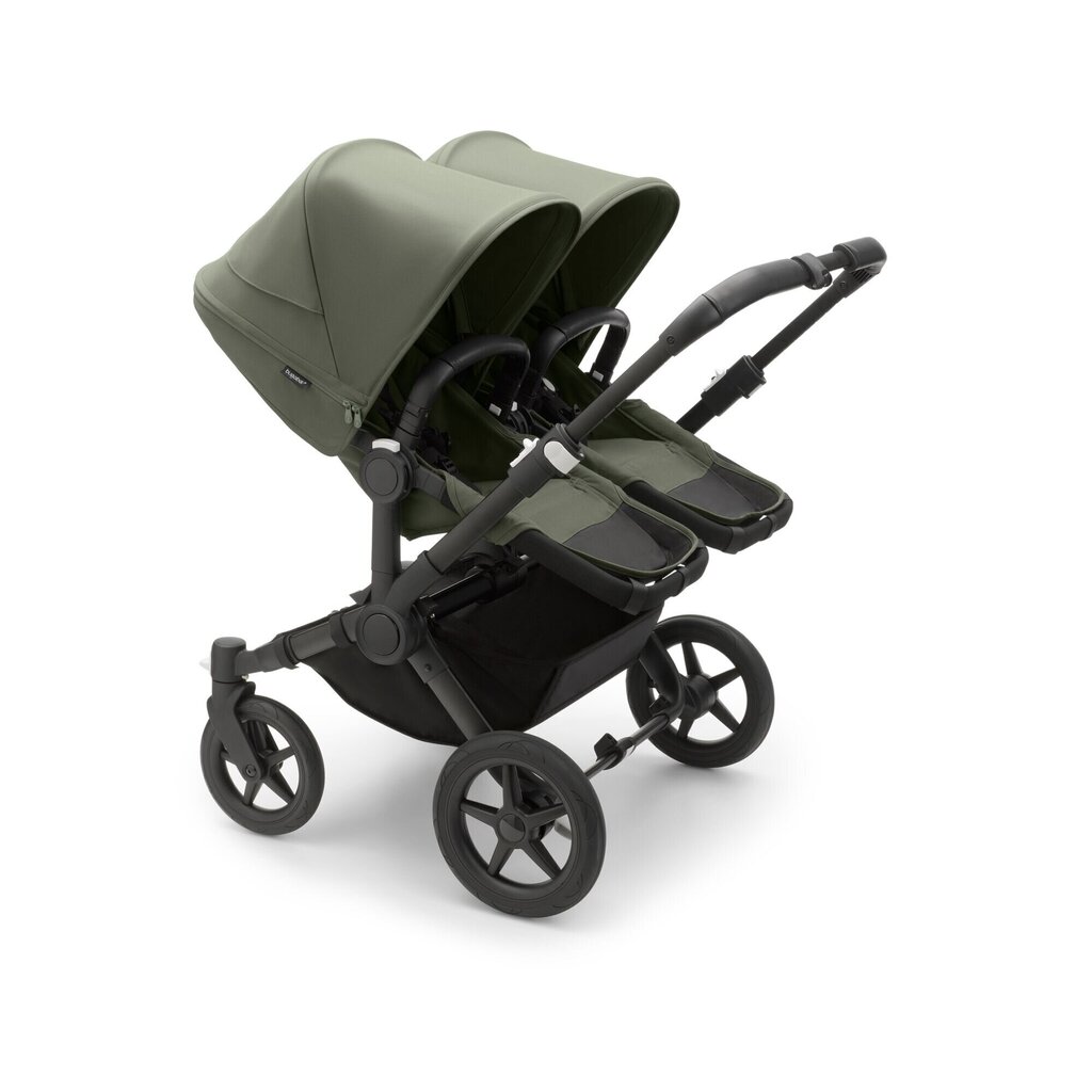 Bugaboo Donkey 5 Mono universaalne vanker, Black/Forest Green-Forest Green hind ja info | Vankrid, jalutuskärud | kaup24.ee