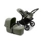 Bugaboo Donkey 5 Mono universaalne vanker, Black/Forest Green-Forest Green hind ja info | Vankrid, jalutuskärud | kaup24.ee