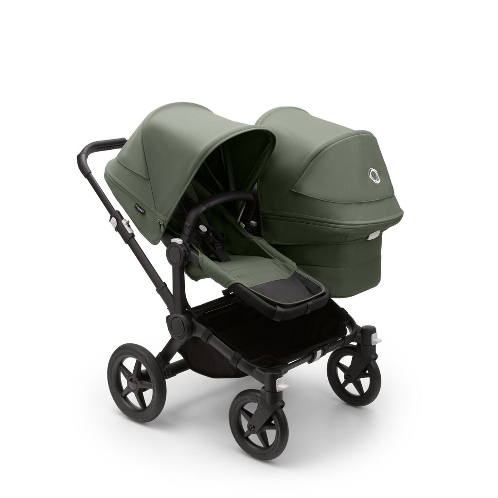 Bugaboo Donkey 5 Mono universaalne vanker, Black/Forest Green-Forest Green hind ja info | Vankrid, jalutuskärud | kaup24.ee