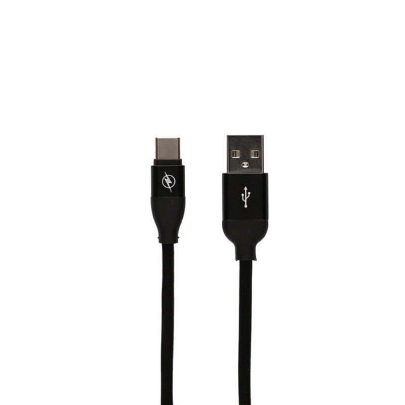 USB A - USB C Kaabel Contact 2A 1,5 m: Värvus - Roheline hind ja info | Mobiiltelefonide kaablid | kaup24.ee