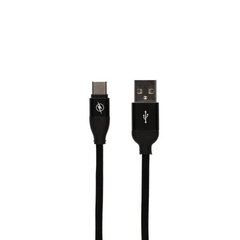Кабель USB A — USB C Contact 2A 1,5 м: Цвет - Чёрный цена и информация | Кабели для телефонов | kaup24.ee
