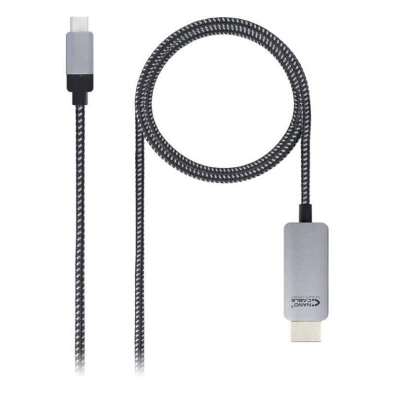 USB C -HDMI Kaabel NANOCABLE 4K HDR: Mõõt - 3 m hind ja info | Kaablid ja juhtmed | kaup24.ee