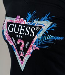 Guess naiste T-särk W2GI06*JBLK, must 7628067538583 цена и информация | Женские футболки | kaup24.ee