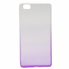 Mocco Gradient Back Case Silicone Case With gradient Color For Samsung J327 Galaxy J3 (2017) Transparent - Purple цена и информация | Чехлы для телефонов | kaup24.ee